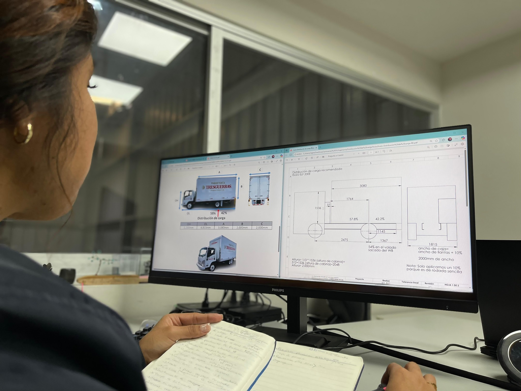 DISTRIBUCIÓN DE CARGA